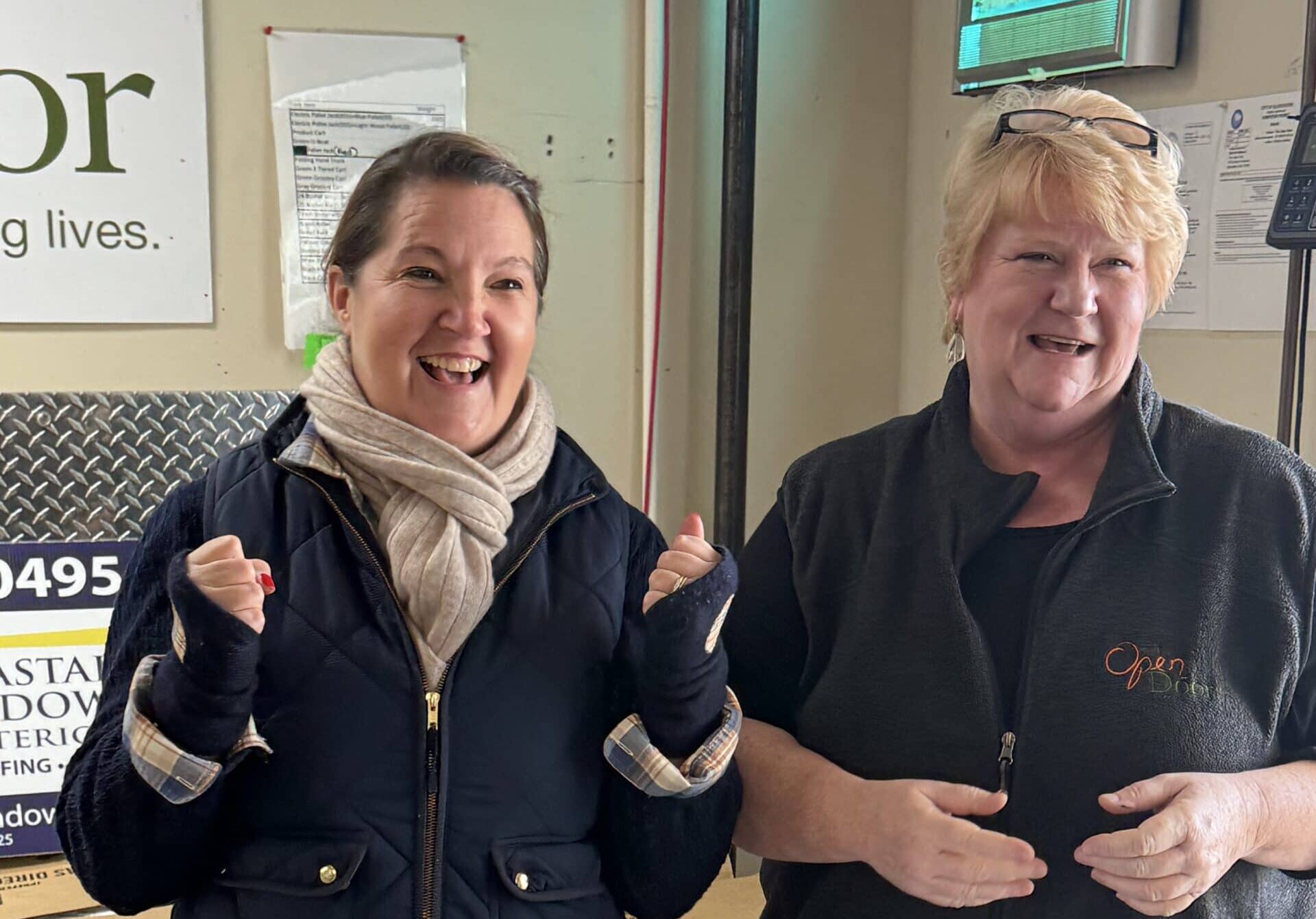 839 pounds of turkey donations delivered in Attleboro MA