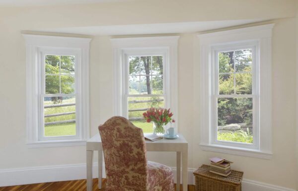 Energy-efficient windows installed as part of a window replacement in Babson Park MA to improve comfort.
