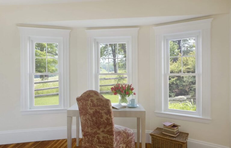Energy-efficient windows installed as part of a window replacement in Babson Park MA to improve comfort.