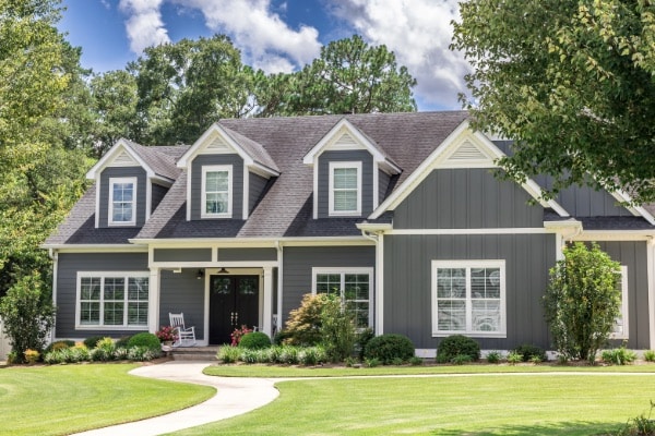 exterior remodeling in Hillsborough County NH home with new siding roofing windows and doors in southern NH