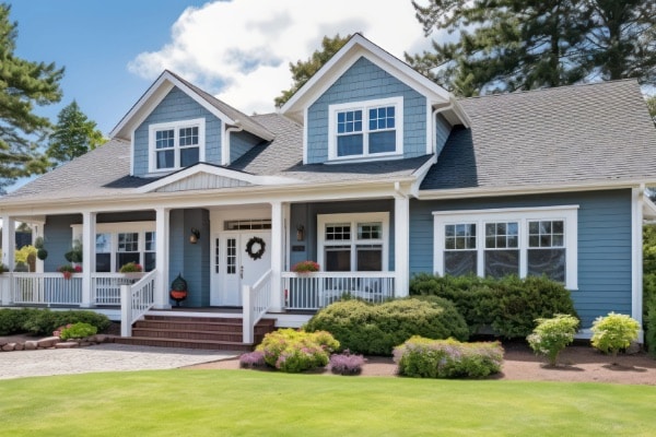 exterior remodeling in Merrimack County NH home in capital region with siding roofing windows and doors