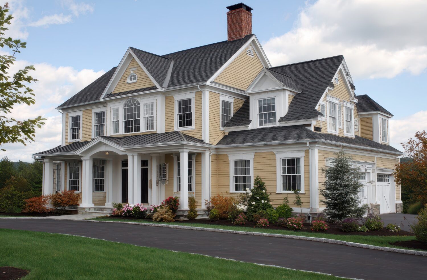 exterior remodeling in Worcester County MA home in Central Massachusetts with siding roofing windows and doors