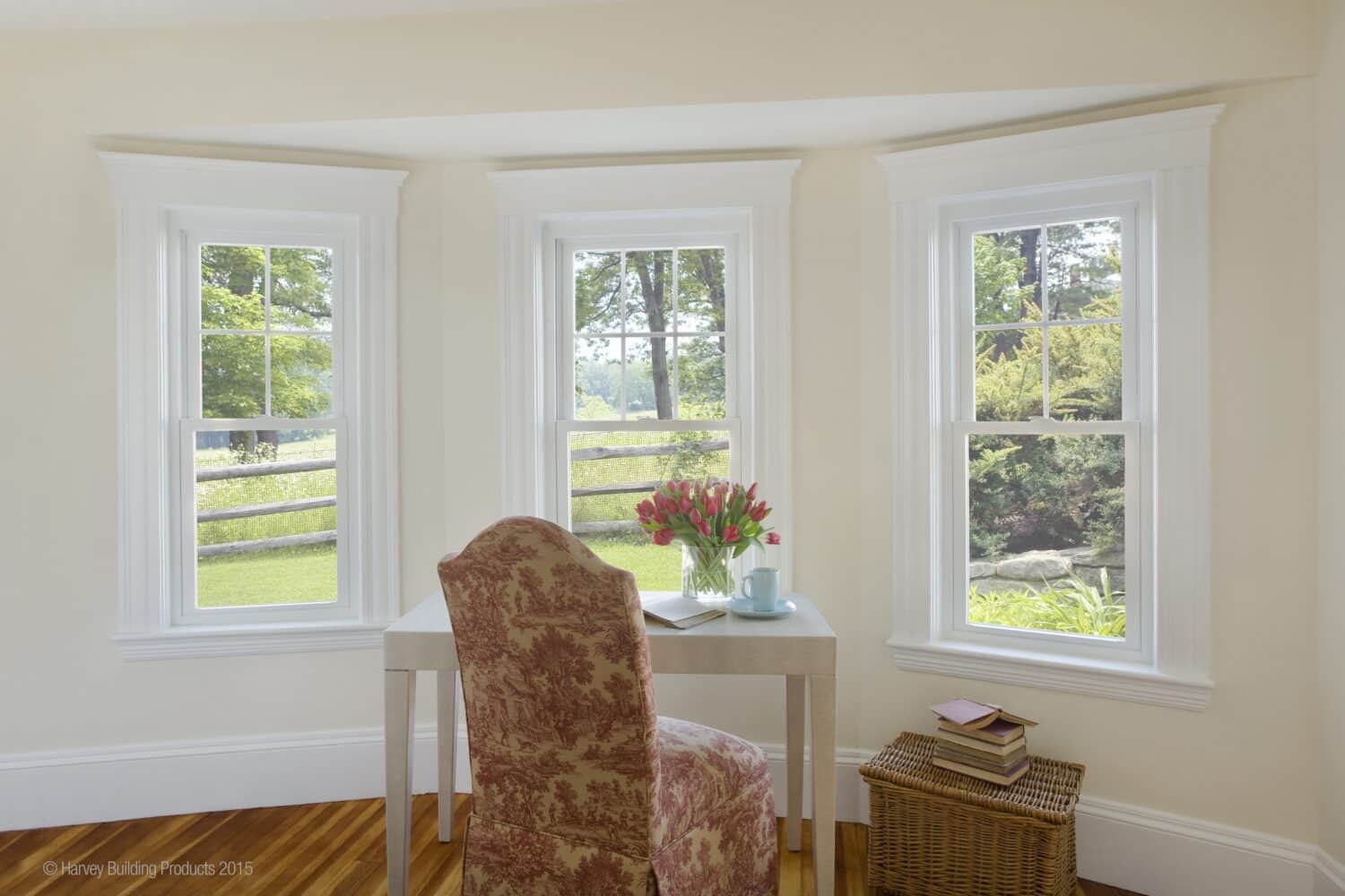 bright interior featuring window replacement East Walpole MA with modern energy efficient windows and improved insulation.
