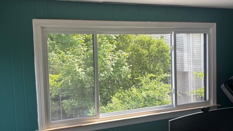 Replacement window in Arlington MA showing how upgrading old windows can address signs your windows are failing.