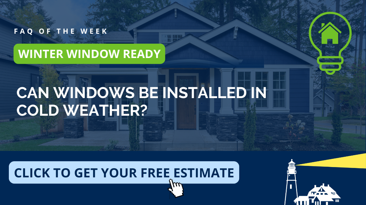 Cold-weather window installation FAQ for Andover, North Shore homeowners by Coastal Windows & Exteriors — why energy-efficient replacement windows can be installed in winter without losing home comfort.