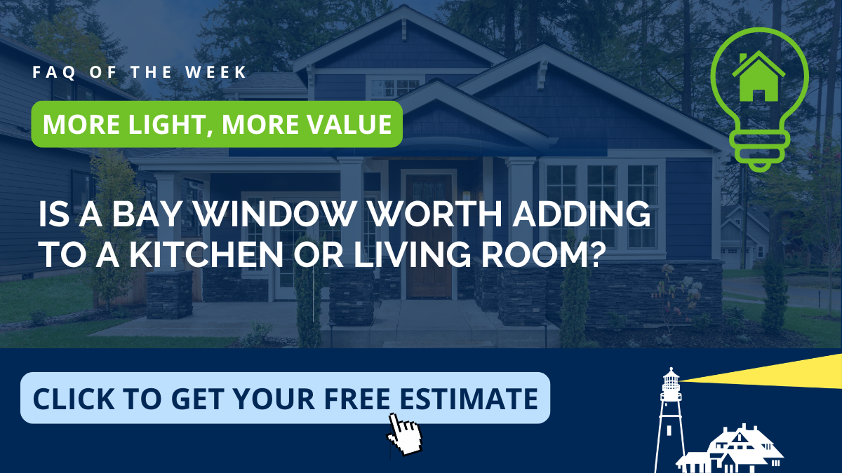 Adding a bay window for more natural light and value in a Hamilton kitchen or living room on the North Shore — Coastal Windows & Exteriors on whether bay windows are worth it in New England.