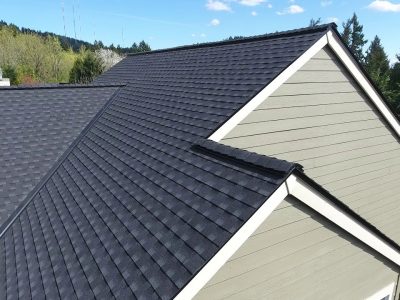 Durable asphalt shingle roofing installed in Arlington Heights MA