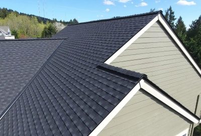 Asphalt shingle roof installation in Carlisle MA